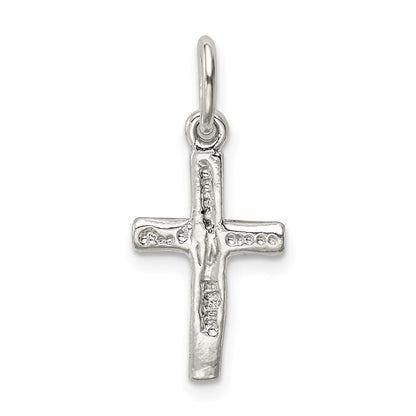 Sterlingsilber Klein Kruzifix Charm