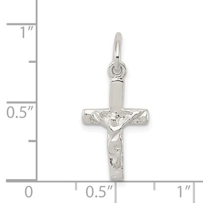 Sterlingsilber Klein Kruzifix Charm