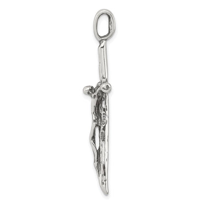 Sterlingsilber Antikisiert Kruzifix Charm
