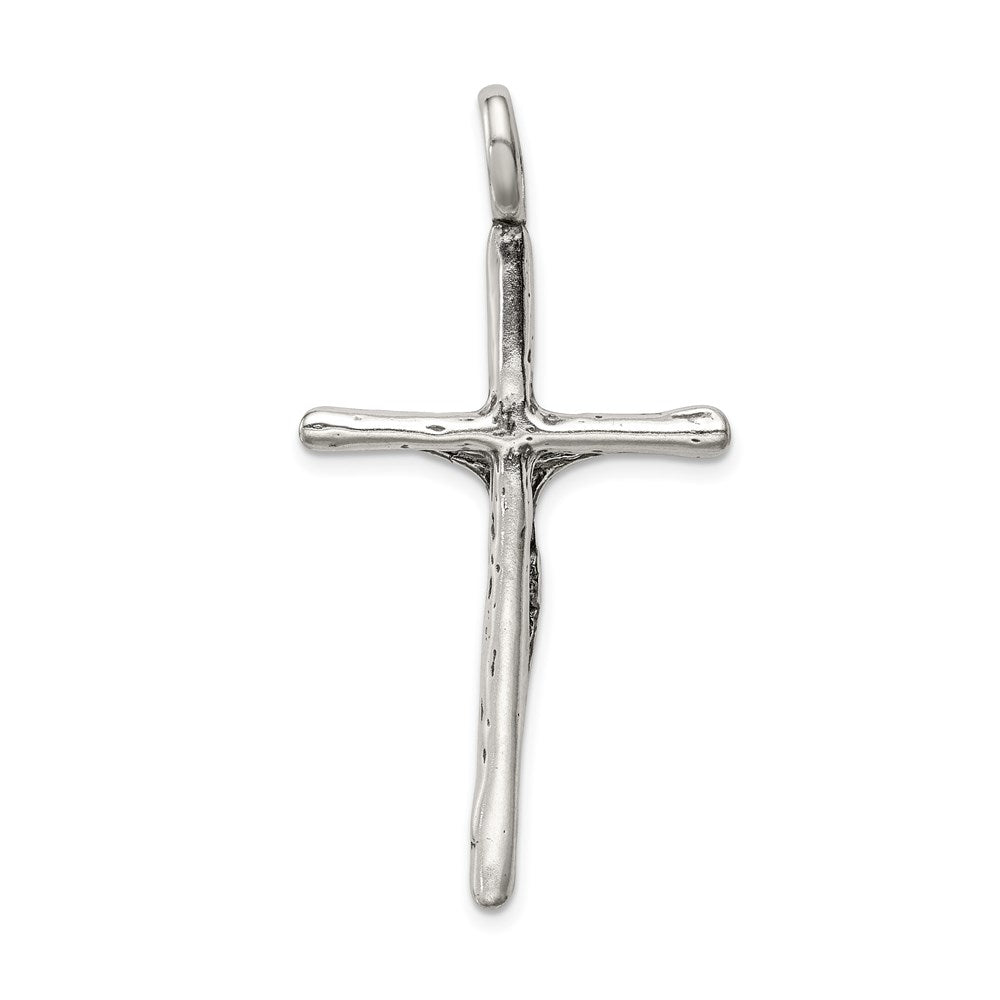 Sterlingsilber Antikisiert Kruzifix Charm