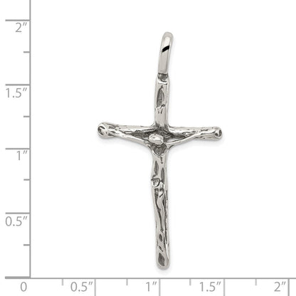 Sterlingsilber Antikisiert Kruzifix Charm