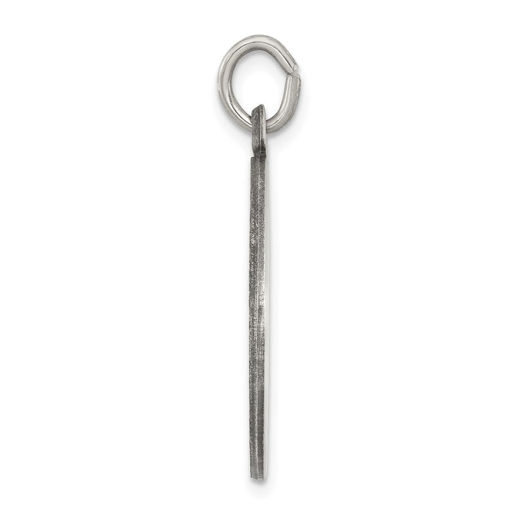 Sterlingsilber Antikisiert St. Christopher Medaille