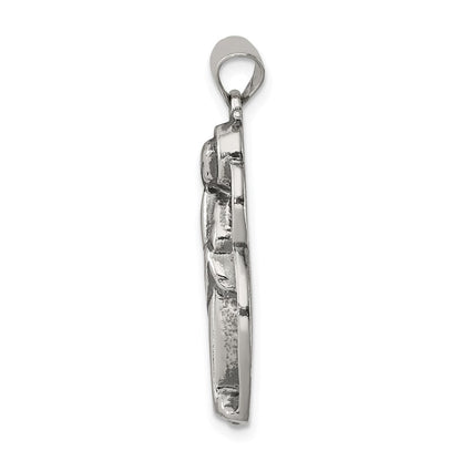 Sterlingsilber Antikisiert Gesegnet Mary Charm