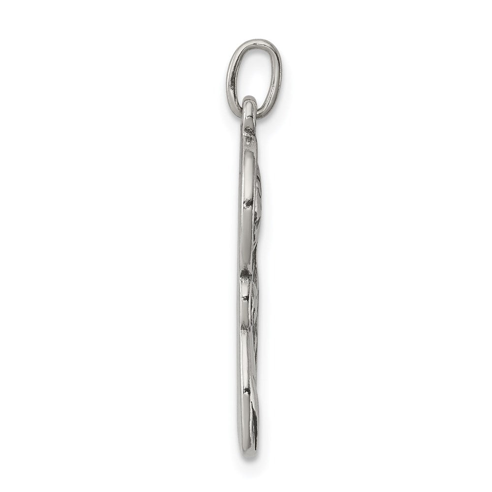 Sterlingsilber Antikisiert Gesegnet Mary & Kind Jesus Charm