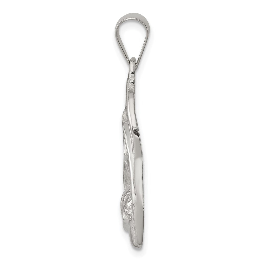 Sterlingsilber Gesegnet Mary & Kind Jesus Charm