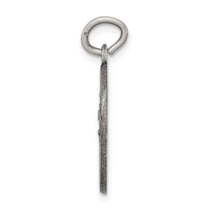 Sterlingsilber Antikisiert St. Christopher Medaille