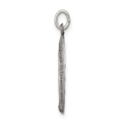 Sterlingsilber Antikisiert Wundertätig Medaille