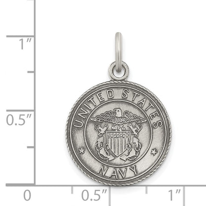 Sterlingsilber Antikisiert U.s. Navy Medaille