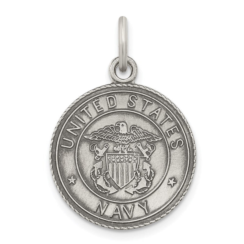 Sterlingsilber Antikisiert U.s. Navy Medaille