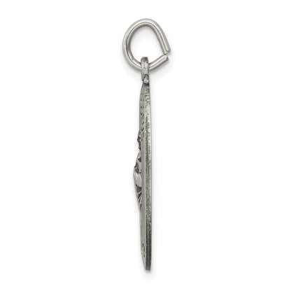 Sterlingsilber Antikisiert Saint Jude Thaddeus Medaille