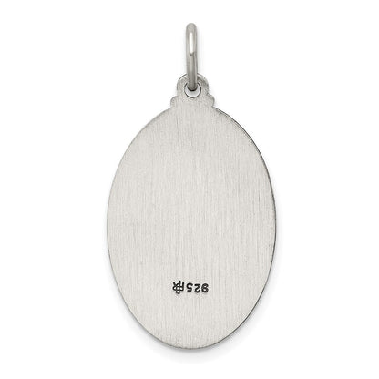 Sterlingsilber Antikisiert Saint Jude Thaddeus Medaille