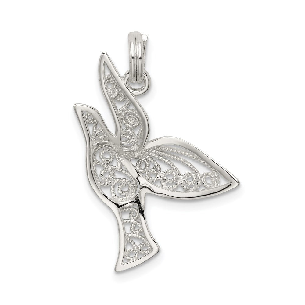 Sterlingsilber Filigran Heilig Geist Charm