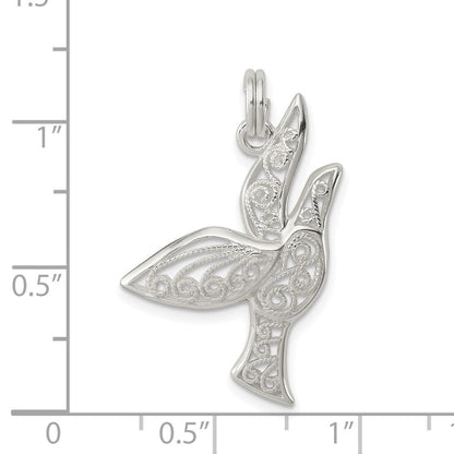 Sterlingsilber Filigran Heilig Geist Charm