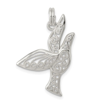 Sterlingsilber Filigran Heilig Geist Charm