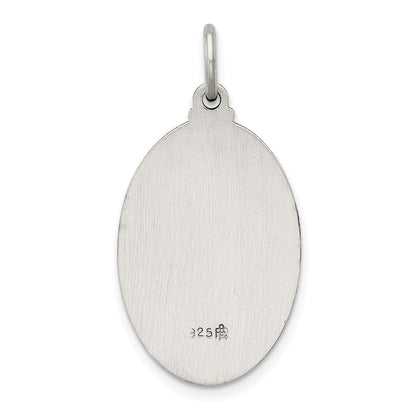 Sterlingsilber Antikisiert Saint Joseph Medaille