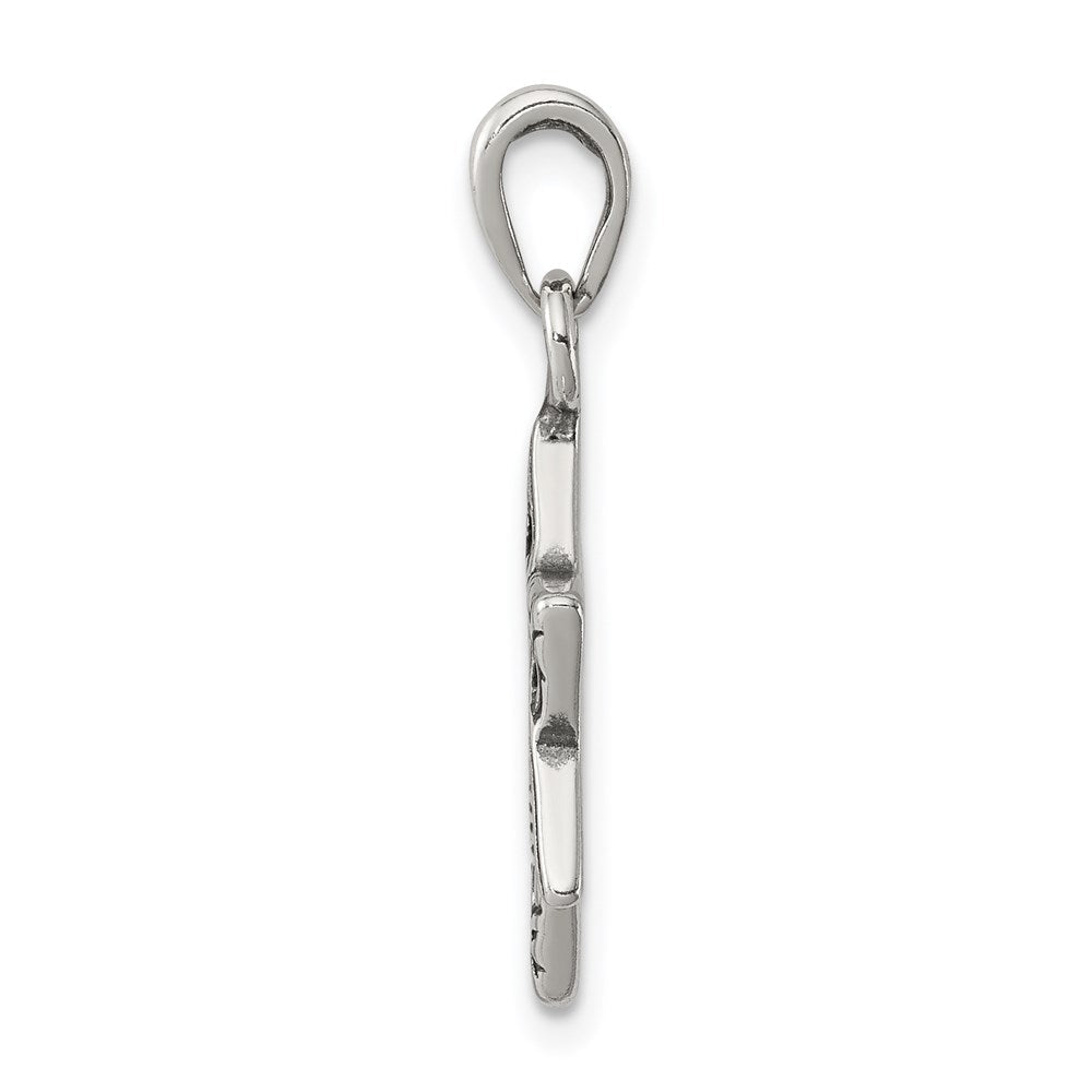 Sterlingsilber Antikisiert Stern Of David Charm