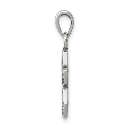 Sterlingsilber Antikisiert Stern Of David Charm