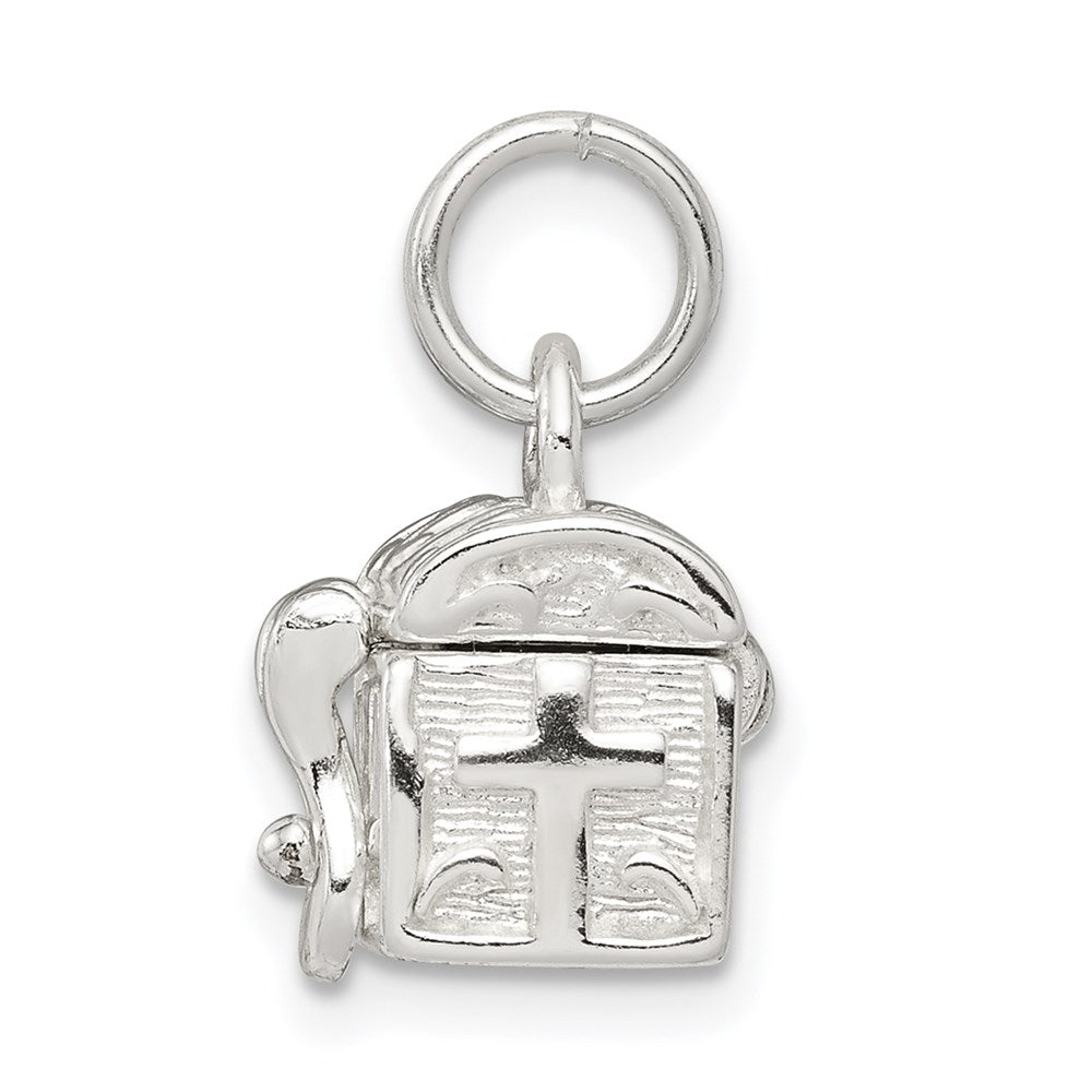 Sterlingsilber Kreuz Gebet Venezianer Charm
