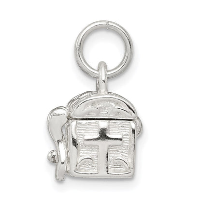 Sterlingsilber Kreuz Gebet Venezianer Charm