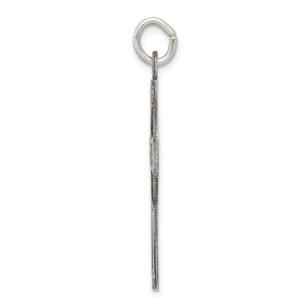 Sterlingsilber Antikisiert Keltisch Kreuz Charm