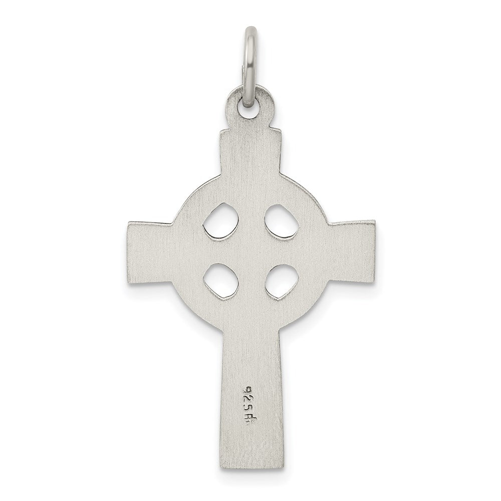Sterlingsilber Antikisiert Keltisch Kreuz Charm