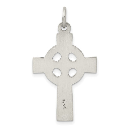 Sterlingsilber Antikisiert Keltisch Kreuz Charm