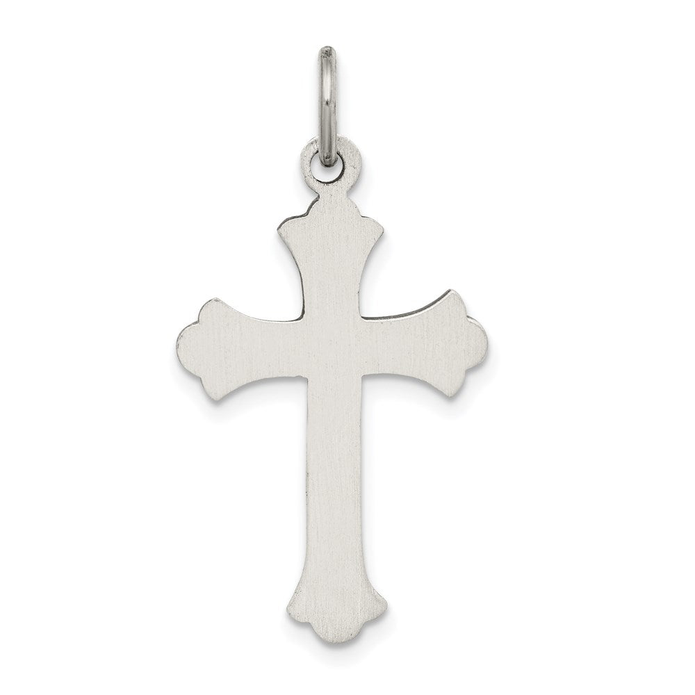 Sterlingsilber Antikisiert Kreuz Anhänger