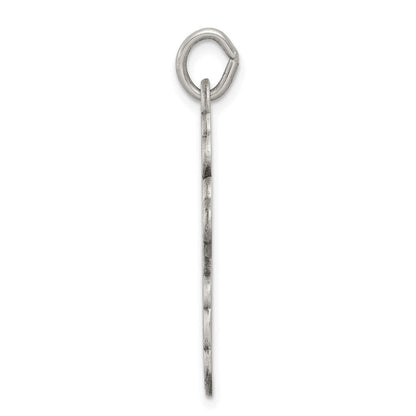 Sterlingsilber Antikisiert Eastern Orthodox Kreuz Charm