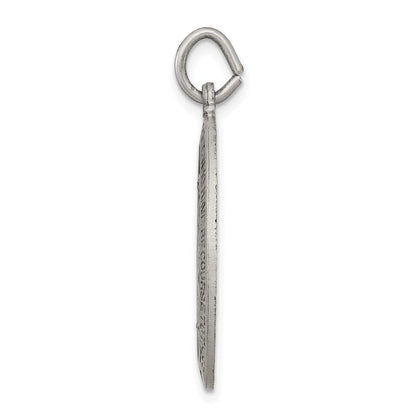 Sterlingsilber Antikisiert Wundertätig Medaille