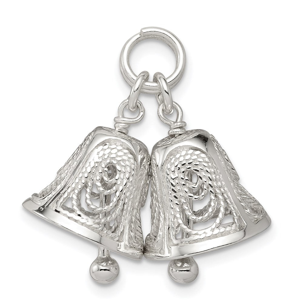 Sterlingsilber Bells Charm
