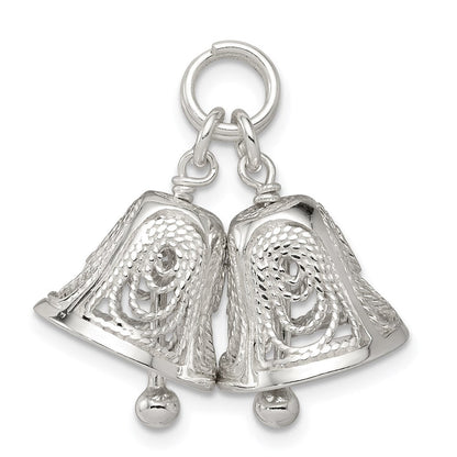 Sterlingsilber Bells Charm
