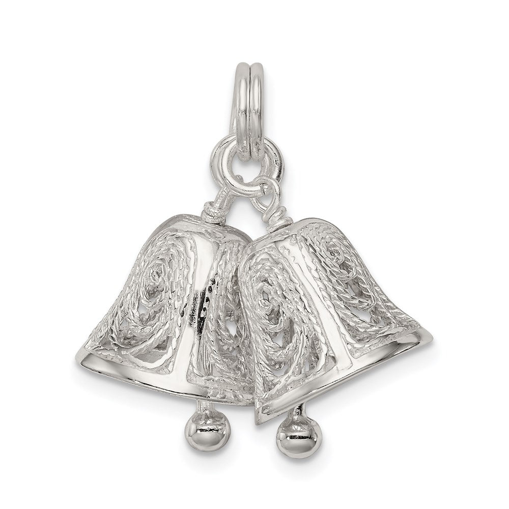 Sterlingsilber Bells Charm