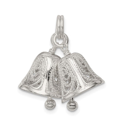 Sterlingsilber Bells Charm