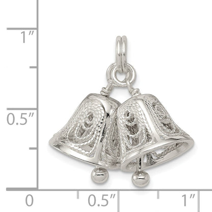 Sterlingsilber Bells Charm