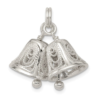 Sterlingsilber Bells Charm