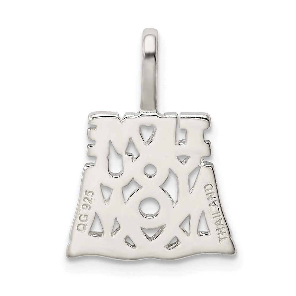 Sterlingsilber I Liebe You Mama Anhänger