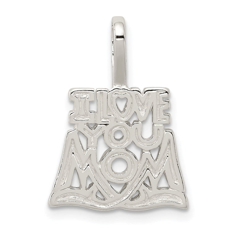 Sterlingsilber I Liebe You Mama Anhänger