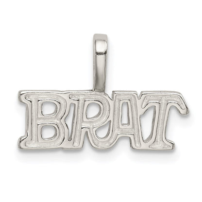 Sterlingsilber Brat Anhänger