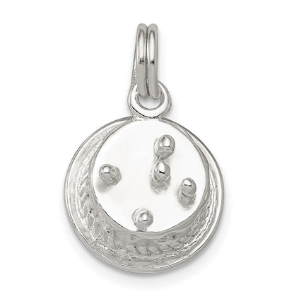 Sterlingsilber Happy Geburtstag Cake Charm