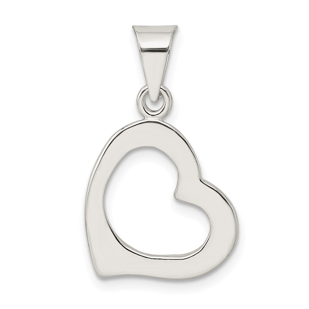 Sterlingsilber Herz Anhänger