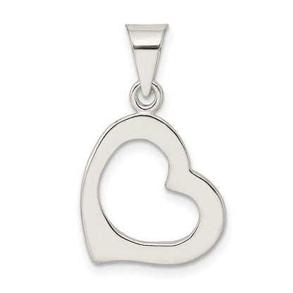 Sterlingsilber Herz Anhänger
