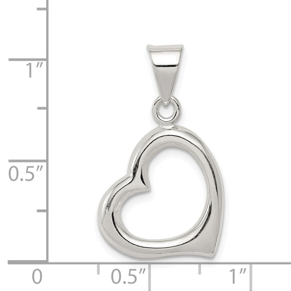 Sterlingsilber Herz Anhänger