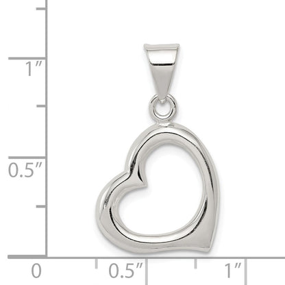 Sterlingsilber Herz Anhänger