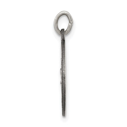 Sterlingsilber Antikisiert St. Christopher Medaille