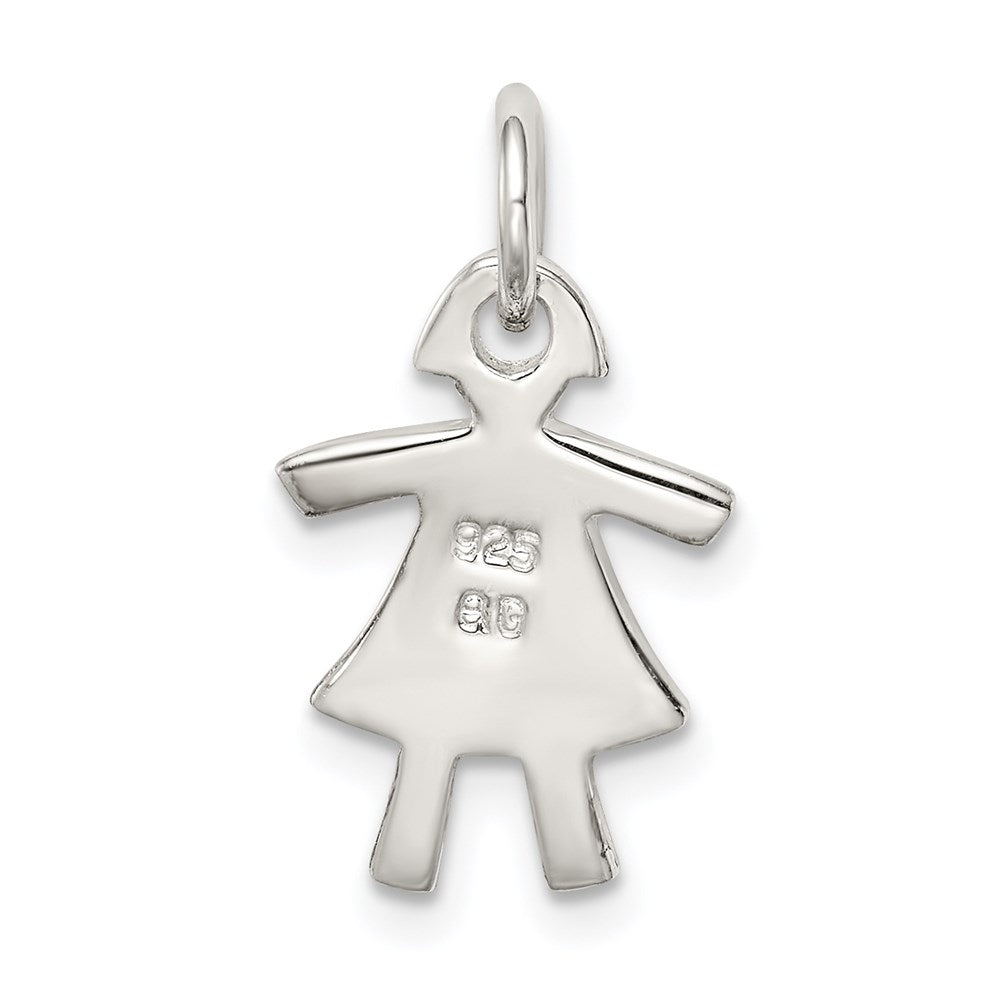 Sterlingsilber Mädchen Charm