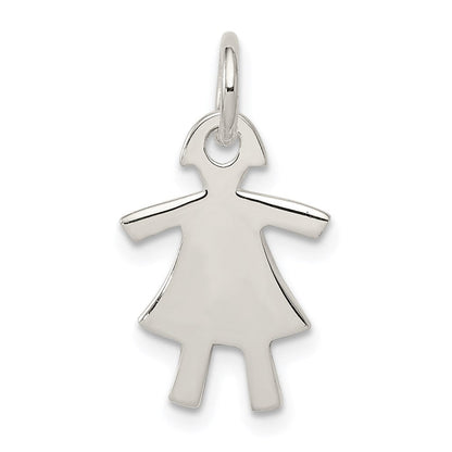 Sterlingsilber Mädchen Charm