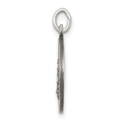 Sterlingsilber Antikisiert Wundertätig Medaille