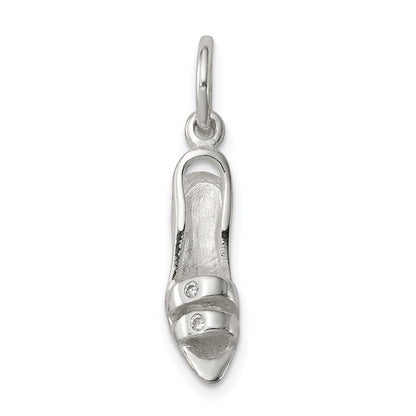 Sterlingsilber Hoch Heel Anhänger