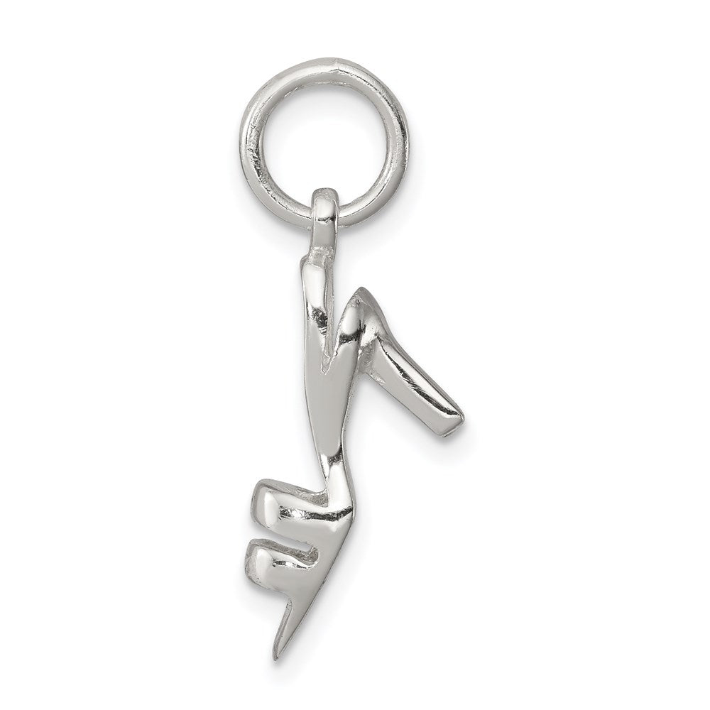 Sterlingsilber Hoch Heel Anhänger