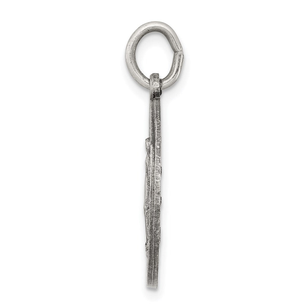 Sterlingsilber Antikisiert Wundertätig Medaille